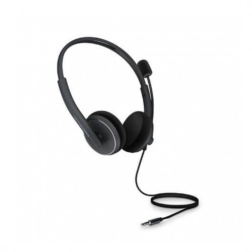 Auriculares micro energy sistem office 2 anthracite supraural -  30mm -  cable 150cm -  jack 3.5mm -  antipop -  20hz