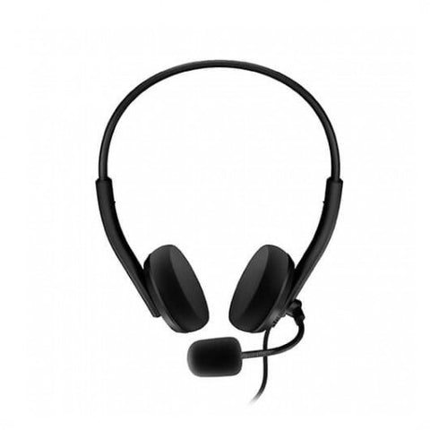 Auriculares micro energy sistem headset office 2+ negro supraural -  30mm -  jack 3.5mm -  antipop -  20hz -  adaptador usb