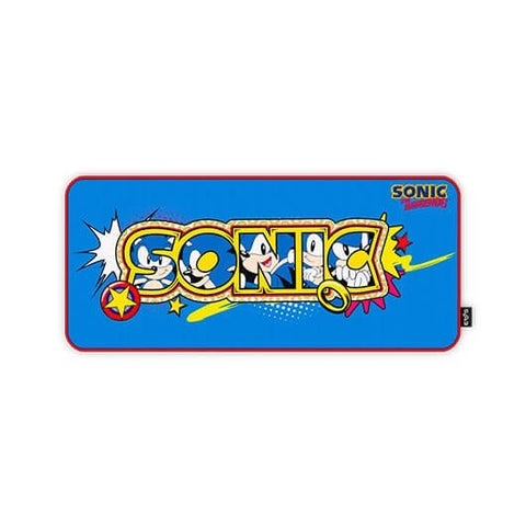 Alfombrilla energy sistem sonic gaming xxl 900mm x 400mm -  polyester -  base antideslizante