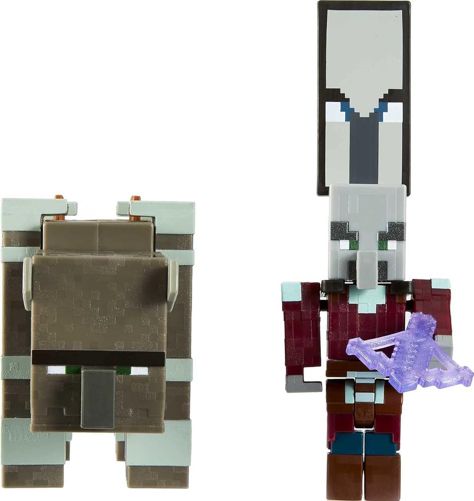 Pack 2 figuras mattel minecraft surtido aleatorio