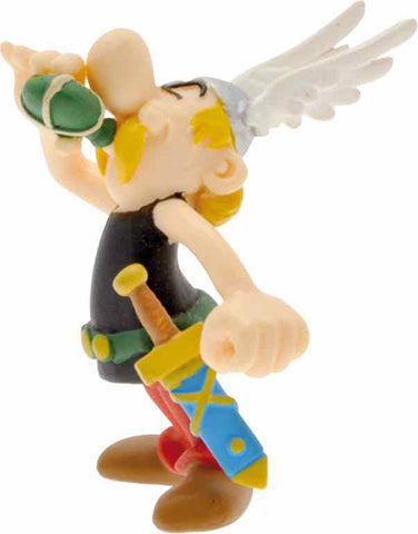 Figura plastoy asterix & obelix asterix con pocion pvc