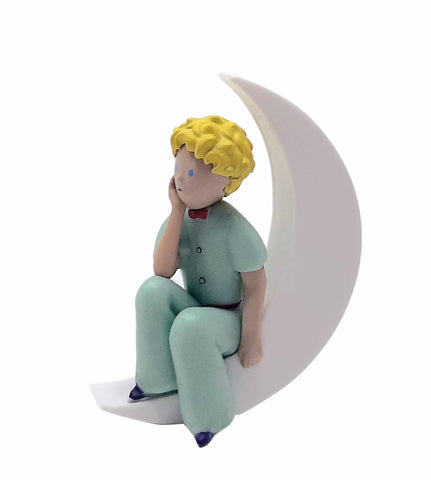 Figura plastoy series tv el principito el principito sentado en la luna pvc