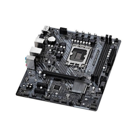 Placa base asrock 1700 h610m - hdv - m.2 ddr4 m - atx -  2 x ddr4 -  4 x sata 3 -  2 x usb 3.2 -  2 x usb 2.0