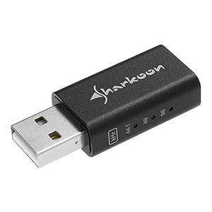 Tarjeta de sonido sharkoon gaming dac pro s v2 usb