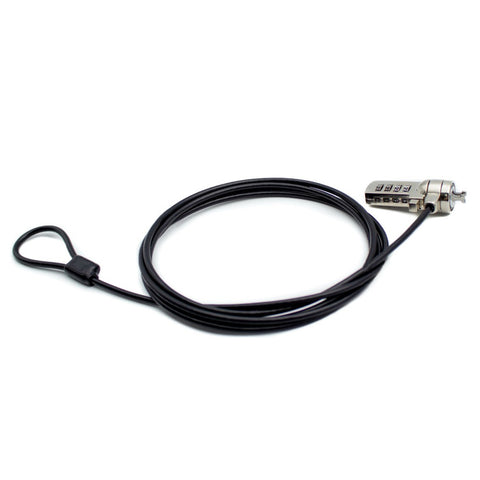 Cable seguridad para portatil nilox combinacion 4 digitos 1.5m