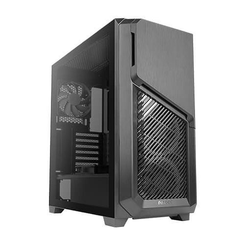 Caja ordenador  gaming antec dp502 flux atx 2 x usb 3.0 sin fuente negro argb