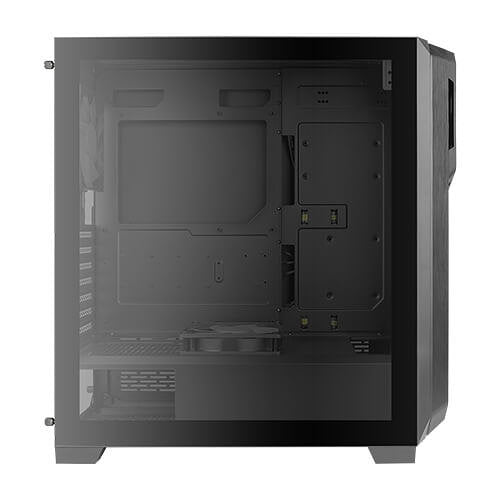 Caja ordenador  gaming antec dp502 flux atx 2 x usb 3.0 sin fuente negro argb