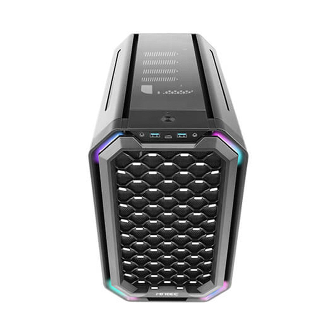 Caja ordenador gaming antec dark cube matx 2 x usb 3.0 sin fuente negro