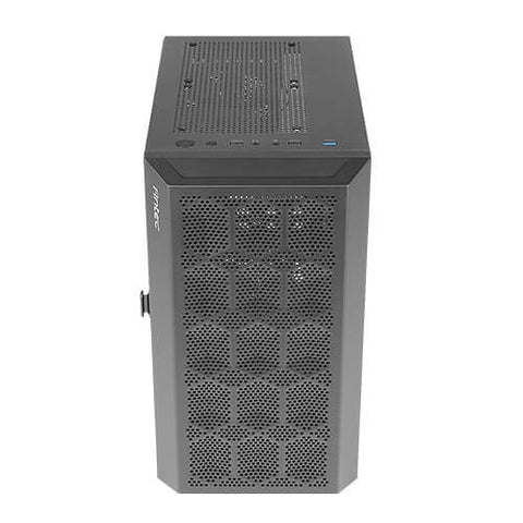 Caja ordenador gaming antec nx200m matx 2 x usb 2.0 1 x usb 3.2 sin fuente negro