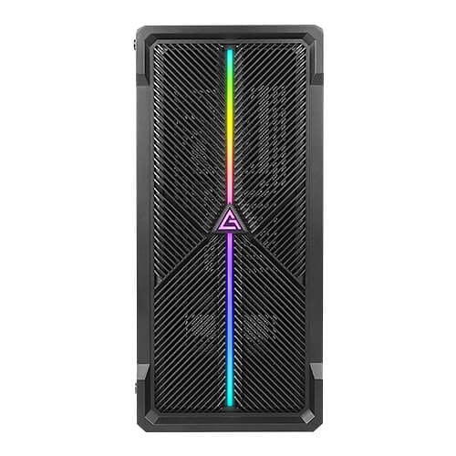 Caja ordenador gaming antec nx420 atx 2 x usb 2.0 1 x usb 3.0 sin fuente argb