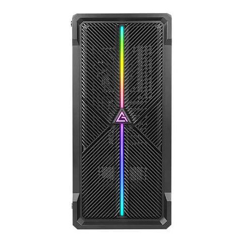 Caja ordenador gaming antec nx420 atx 2 x usb 2.0 1 x usb 3.0 sin fuente argb