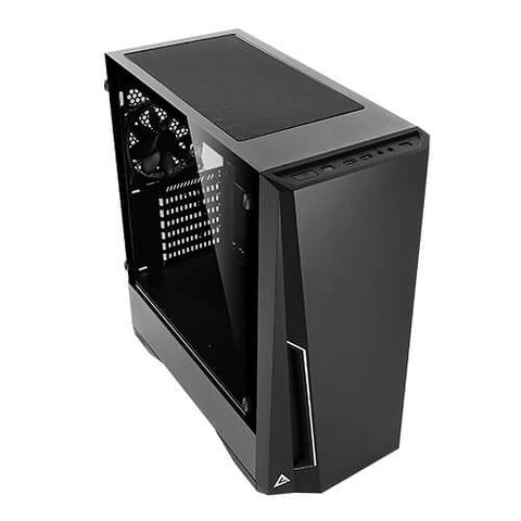 Caja ordenador gaming antec dp501 atx 2 x usb 3.2 sin fuente argb negro