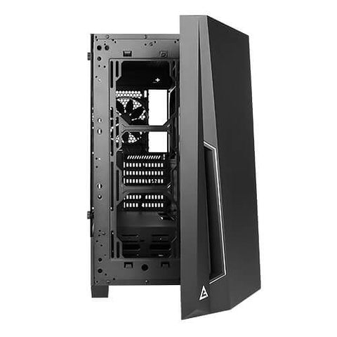 Caja ordenador gaming antec dp501 atx 2 x usb 3.2 sin fuente argb negro