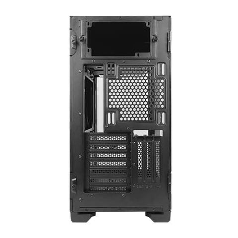 Caja ordenador gaming antec p120 crystal atx 2 x usb 3.2 sin fuente negro