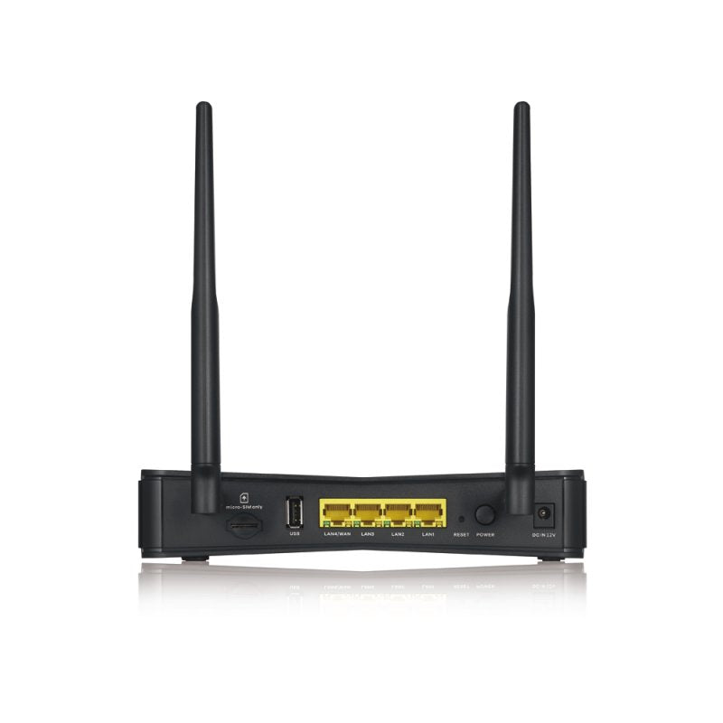 Router zyxel lte3301 - plus 4 puertos gigabit ethernet ac1200 2 antenas