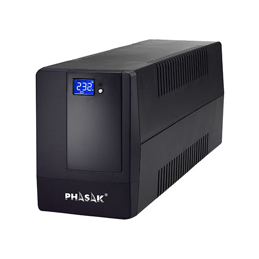 Sai ups phasak 2000va display lcd avr 2xschuko ph 9420