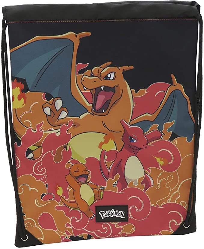 Saco mochila cyp brands pokemon charmander charmeleon charizard