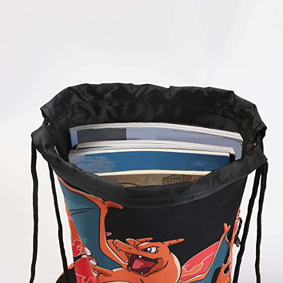 Saco mochila cyp brands pokemon charmander charmeleon charizard