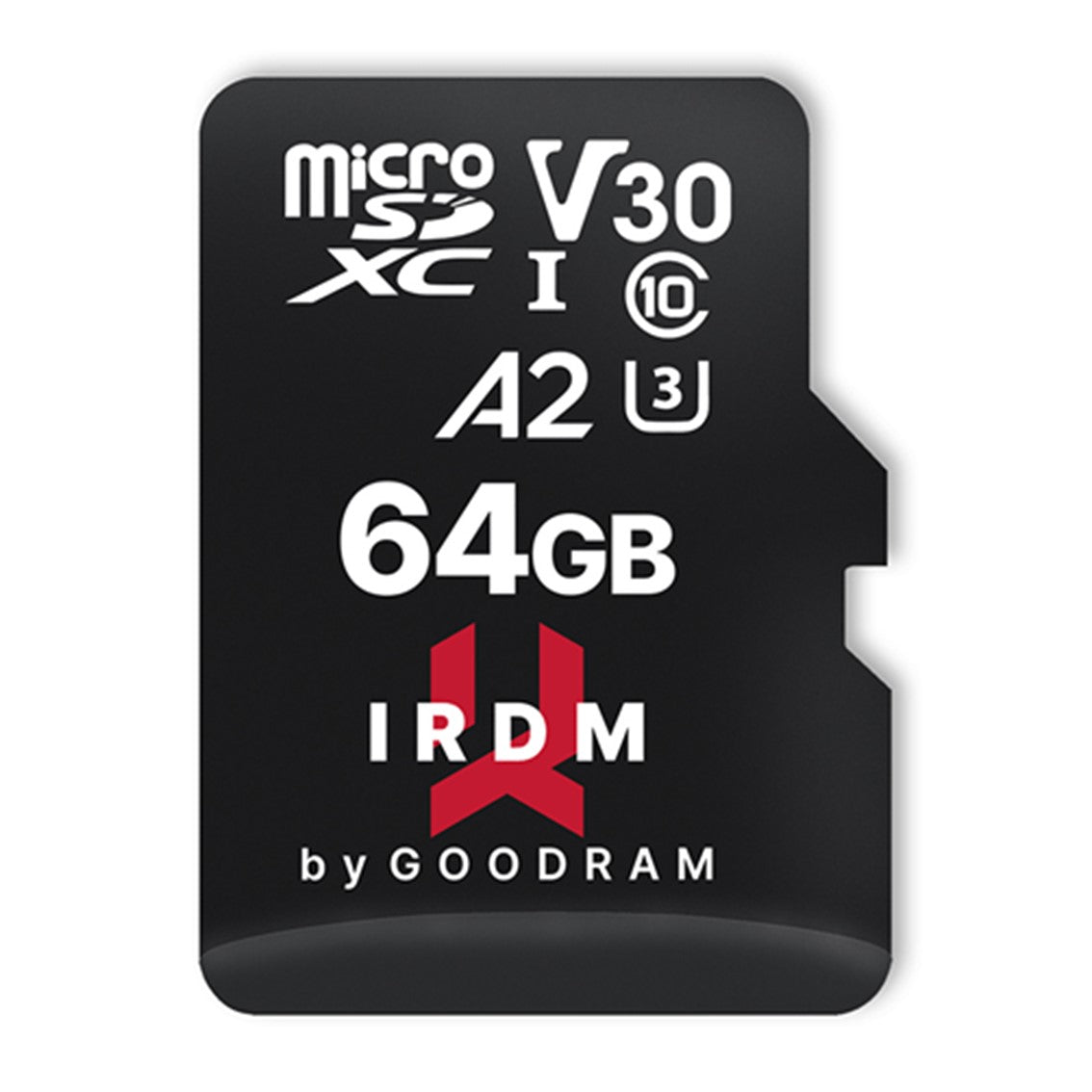 Tarjeta de memoria micro sd goodram 64gb cl10 uhs - i u3 v30