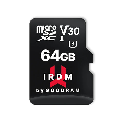 Tarjeta de memoria micro sd goodram 64gb irdm cl10 uhs - i u3