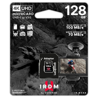 Tarjeta de memoria micro sd goodram 128gb irdm cl10 uhs - i u3