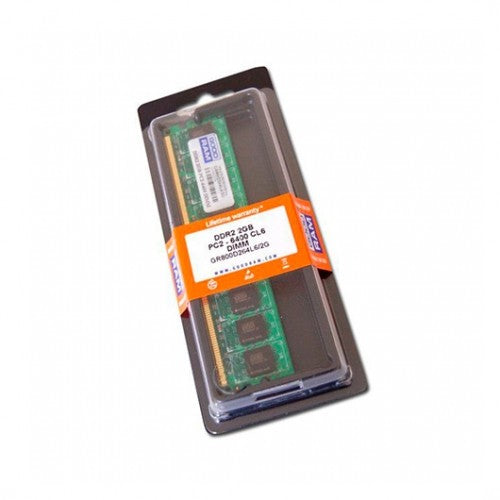 Memoria ram ddr2 goodram 2gb - 800mhz - pc2 6400 - retail - cl6 - 1.8v