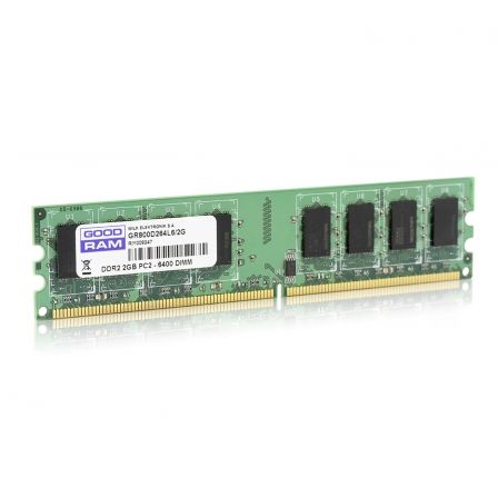 Memoria ram ddr2 goodram 2gb - 800mhz - pc2 6400 - retail - cl6 - 1.8v