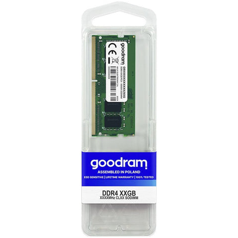 Memoria ram ddr4 goodram 16gb - sodimm - 3200mhz - pc4 25600 - cl22