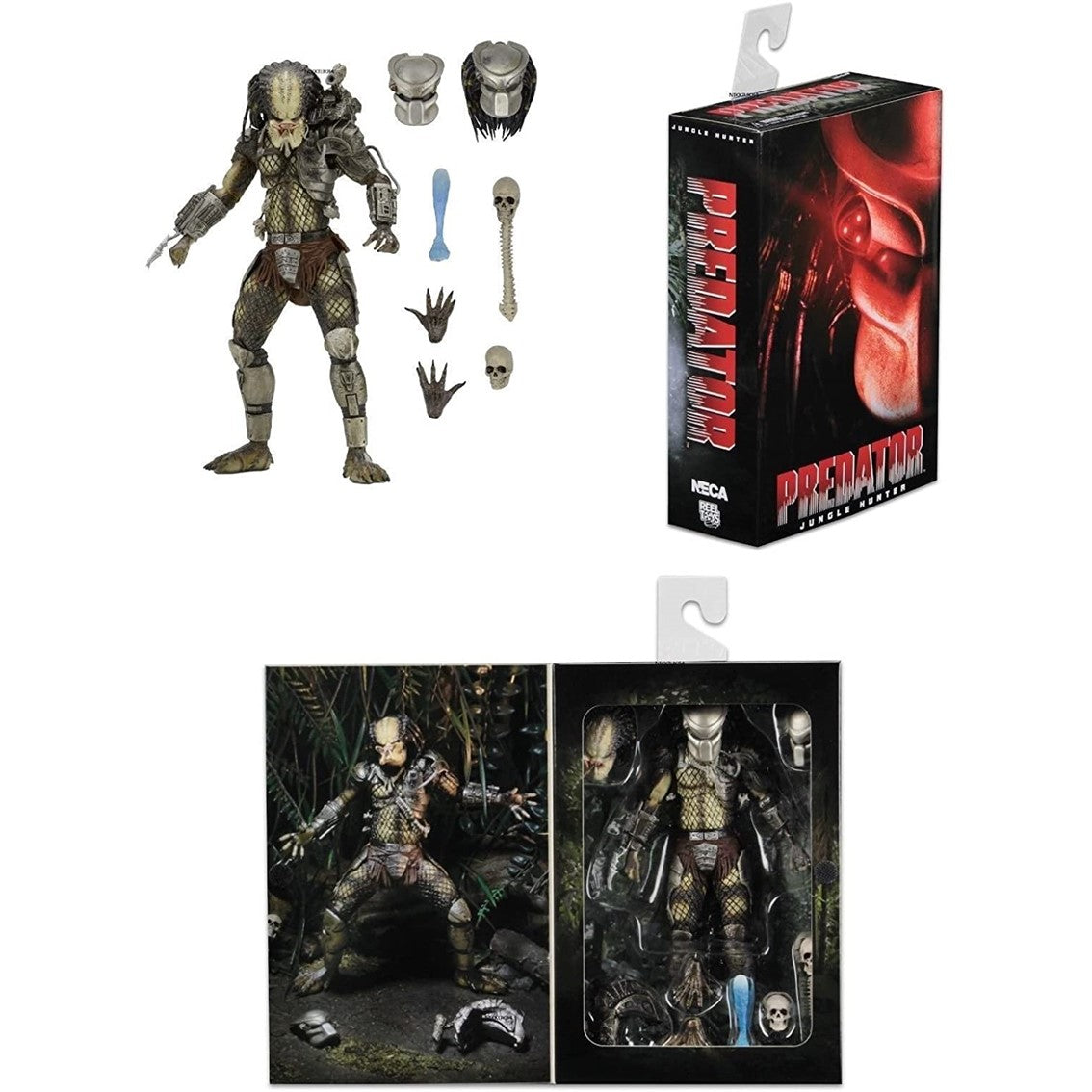 Figura neca cine alien predator ultimate jungle hunter 18 cm