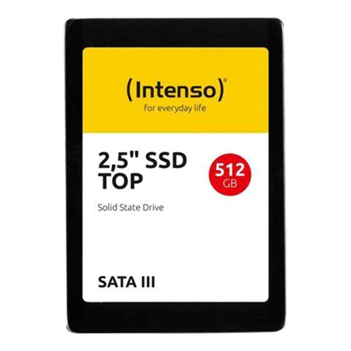 Disco duro interno solido ssd intenso top performance 512gb 2.5pulgadas sata3