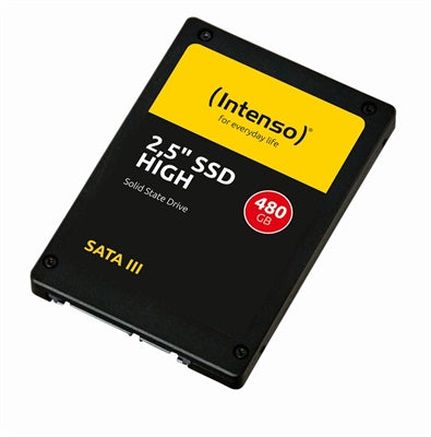 Disco duro interno solido ssd intenso high 480gb 2.5pulgadas sata3