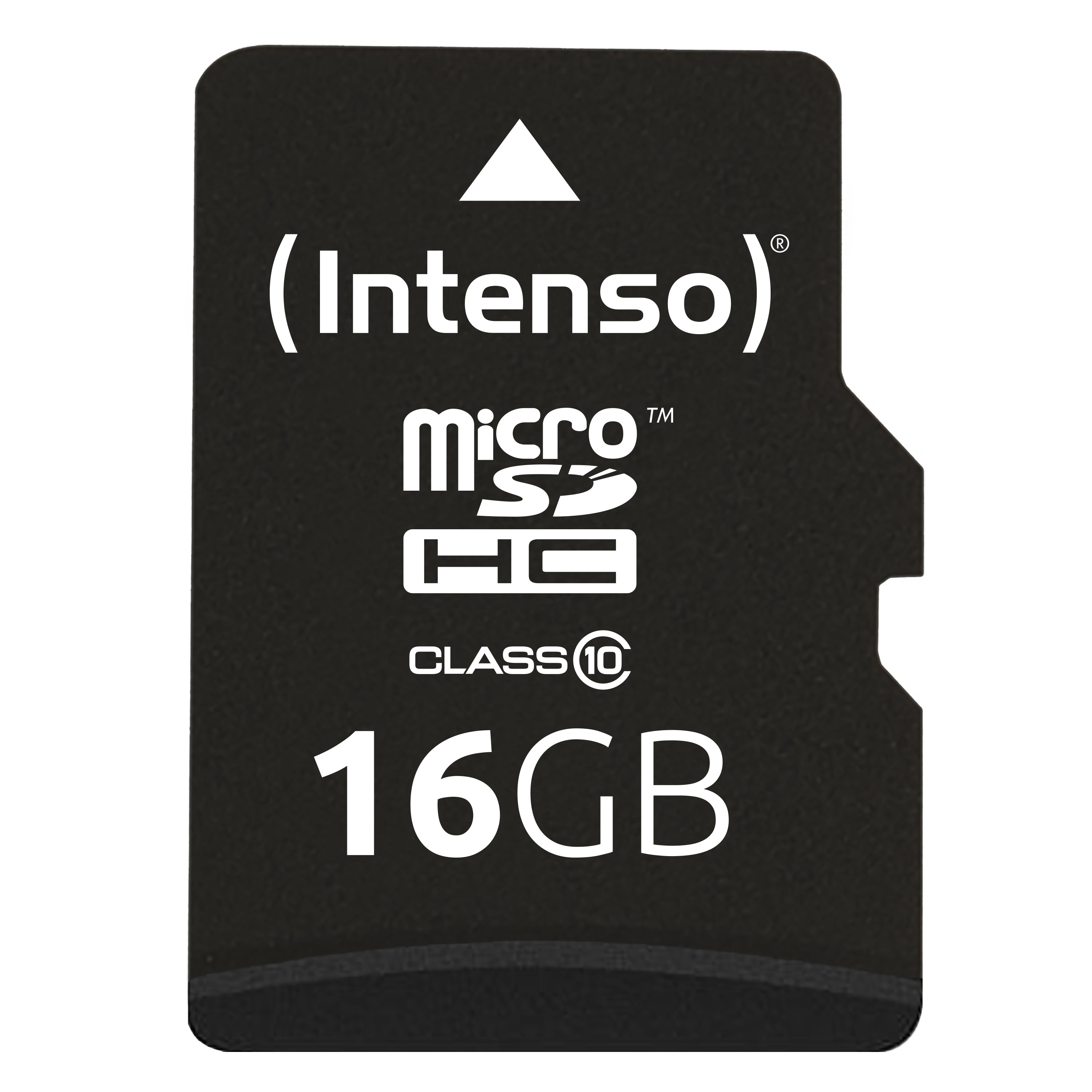 Tarjeta microsd intenso 16gb cl10 + adaptador sd