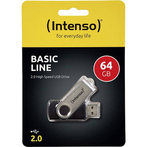 Memoria usb 2.0 intenso basic 64gb