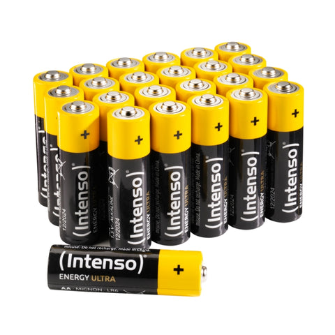 Pack de pilas alcalinas intenso energy ultra aa lr06 24 unidades