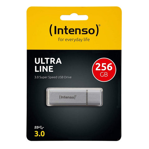 Memoria usb 3.2 intenso ultra 256gb aluminio