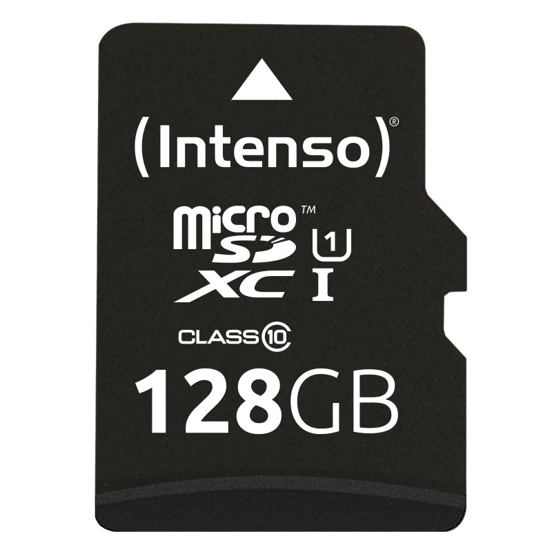 Tarjeta micro sd intenso 128gb uhs - i cl10 + adaptador sd