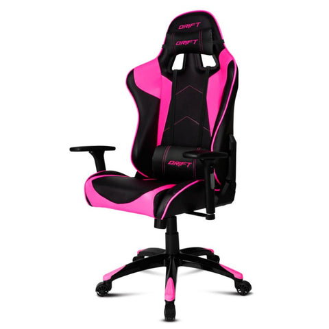 Silla gaming drift dr300 negro - rosa