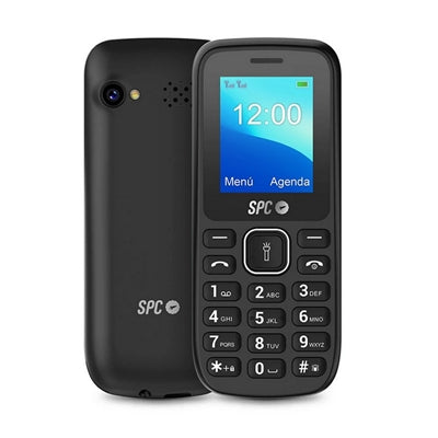 Telefono movil spc talk ds black  1.77pulgadas -  radio -  bt -  0.08 mp -  usb