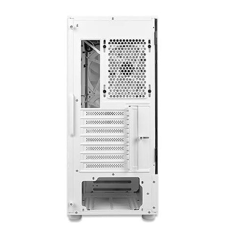 Caja ordenador gaming antec nx410 atx 2 x usb 2.0 1 x usb 3.0 sin fuente blanco rgb