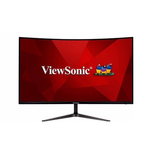 Monitor led 32pulgadas viewsonic vx3218 - pc - mhd curvo va -  fhd -  dp -  hdmi -  165hz -  1ms -  vesa