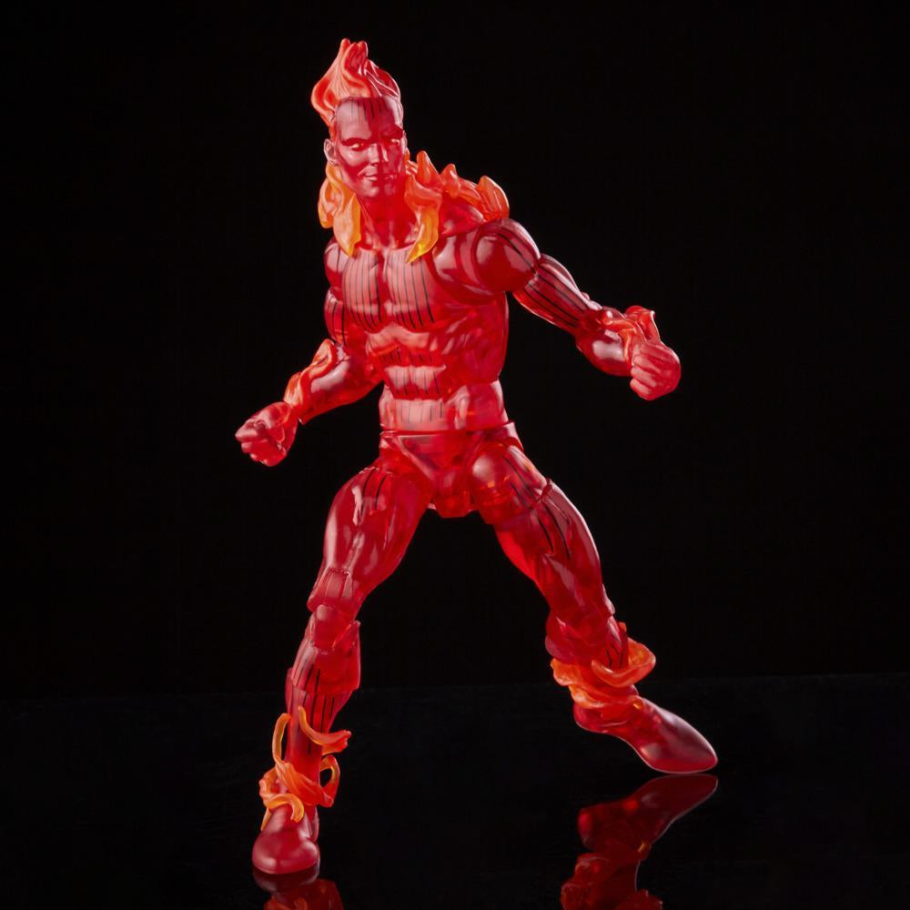 Figura hasbro antorcha humana 15 cm fantastic four marvel legends f03515l0