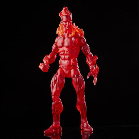 Figura hasbro antorcha humana 15 cm fantastic four marvel legends f03515l0