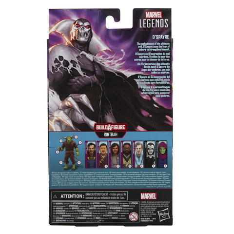 Figura hasbro d'spayre 15 cm marvel legends f03745x0