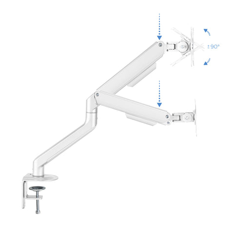 Soporte de mesa tv tooq 17 - 32pulgadas blanco