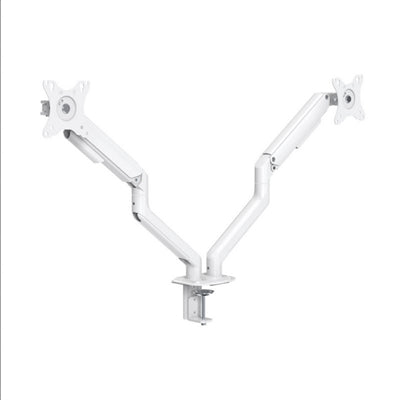 Soporte de mesa tv tooq 17 - 32pulgadas 2 pantallas blanco