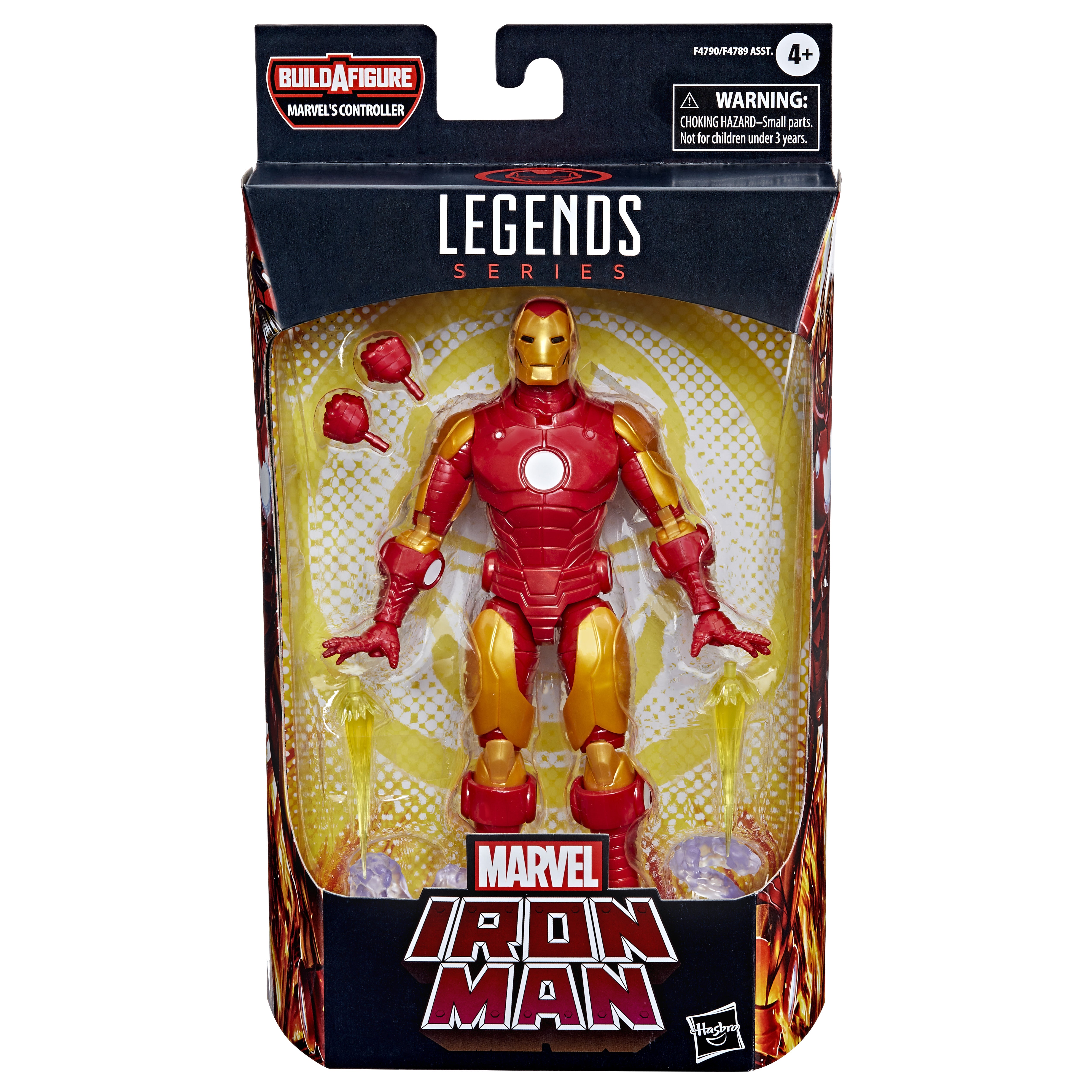 Figura hasbro marvel legends iron man