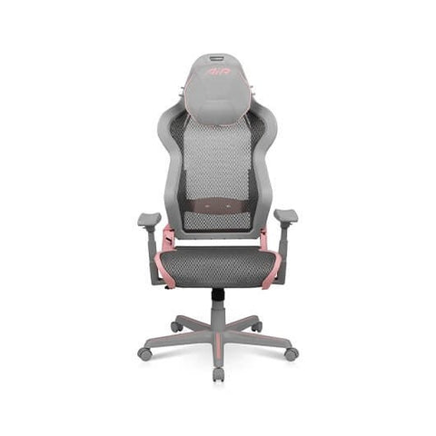 Silla gaming dxracer air pink - grey peso soportado 150kg -  reposabrazos 4d -  malla -  air - r1s - gp.g - e1