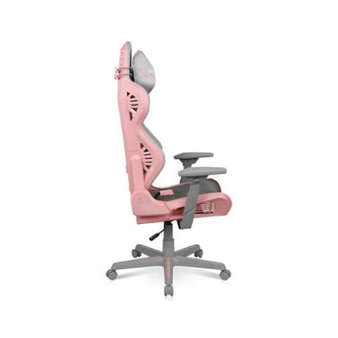 Silla gaming dxracer air pink - grey peso soportado 150kg -  reposabrazos 4d -  malla -  air - r1s - gp.g - e1