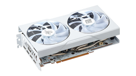 Tarjeta grafica powercolor radeon rx 6650xt hellhound 8gb gddr6 white