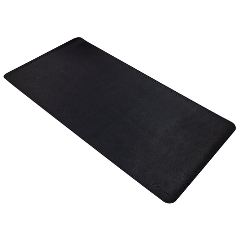 Phoenix matepad alfrombrilla ratón pu 80 x 40 cm antideslizante impermeable materíal simil cuero negra